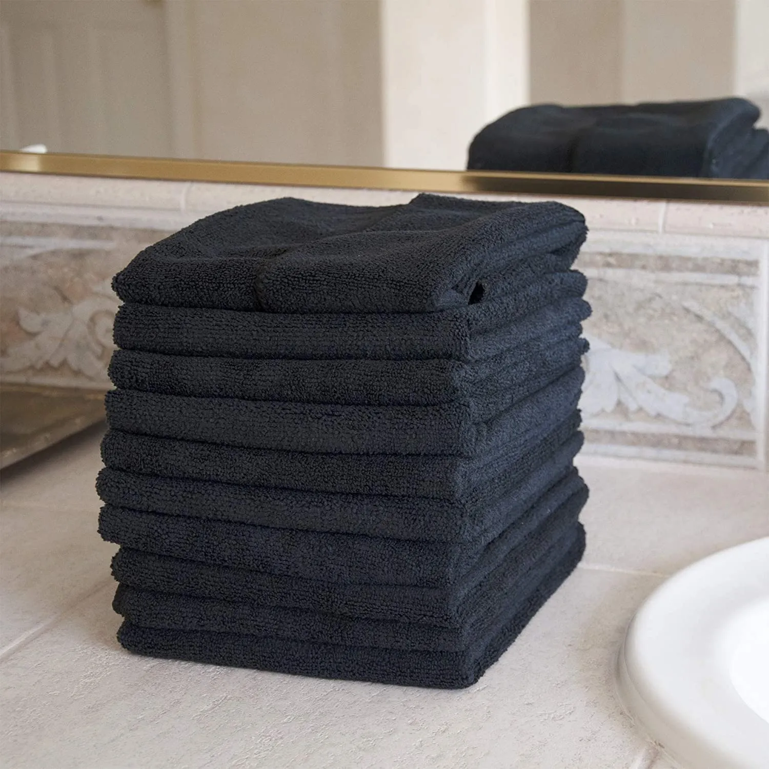 10-pcs/ softees microfiber towels (16" x 29")