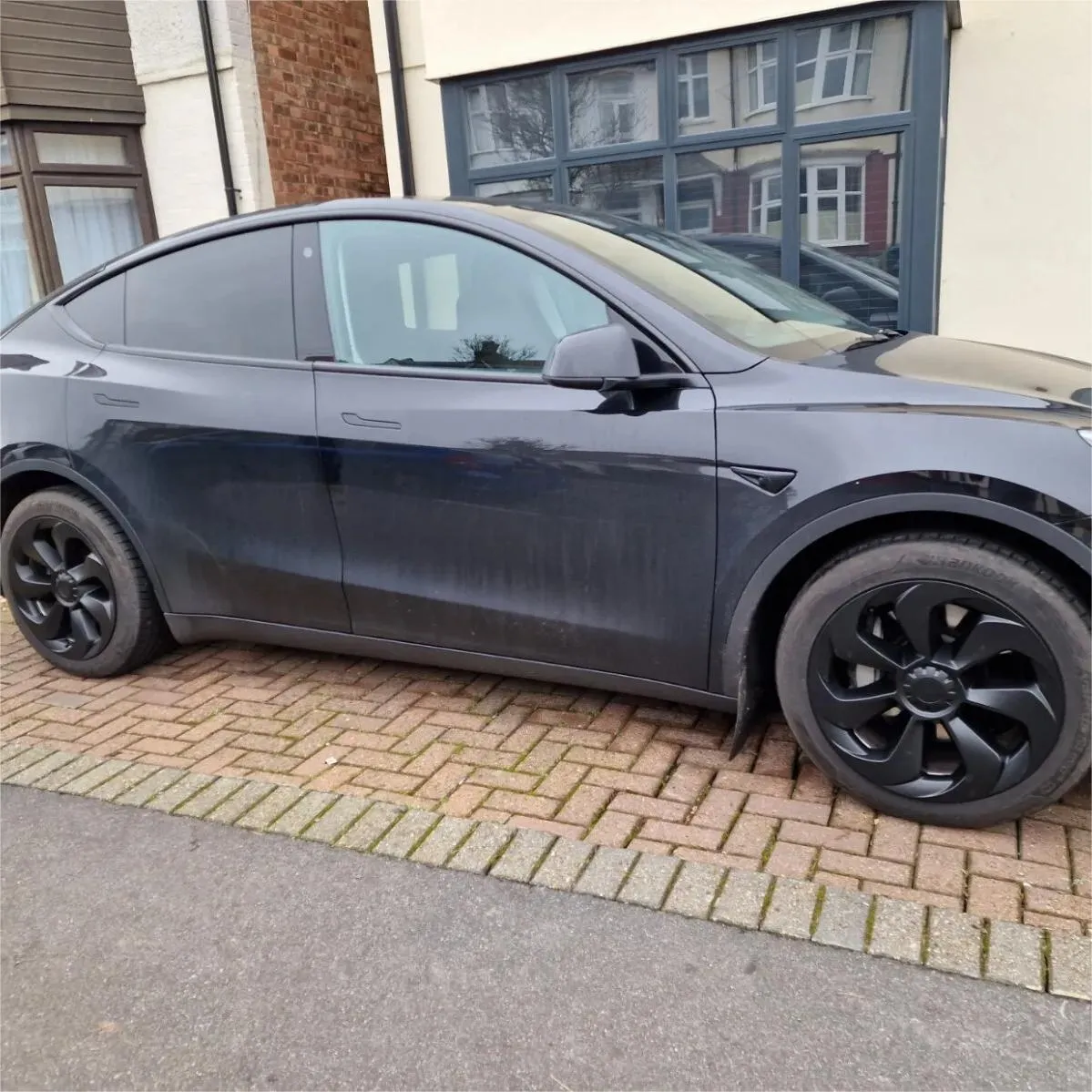 19' Big Blade Wheel Covers For Tesla Model Y（4PCS）