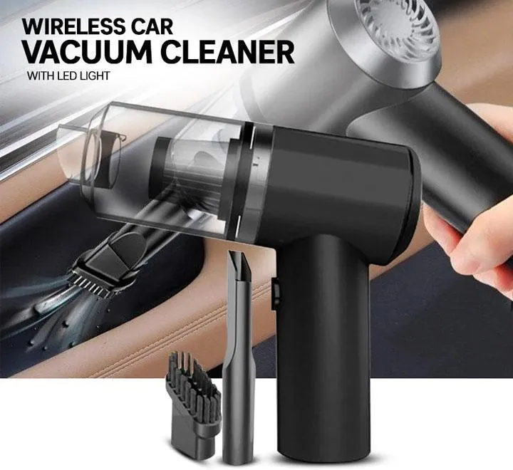 2 in 1 Car & Home Mini Portable Vacuum Cleaner