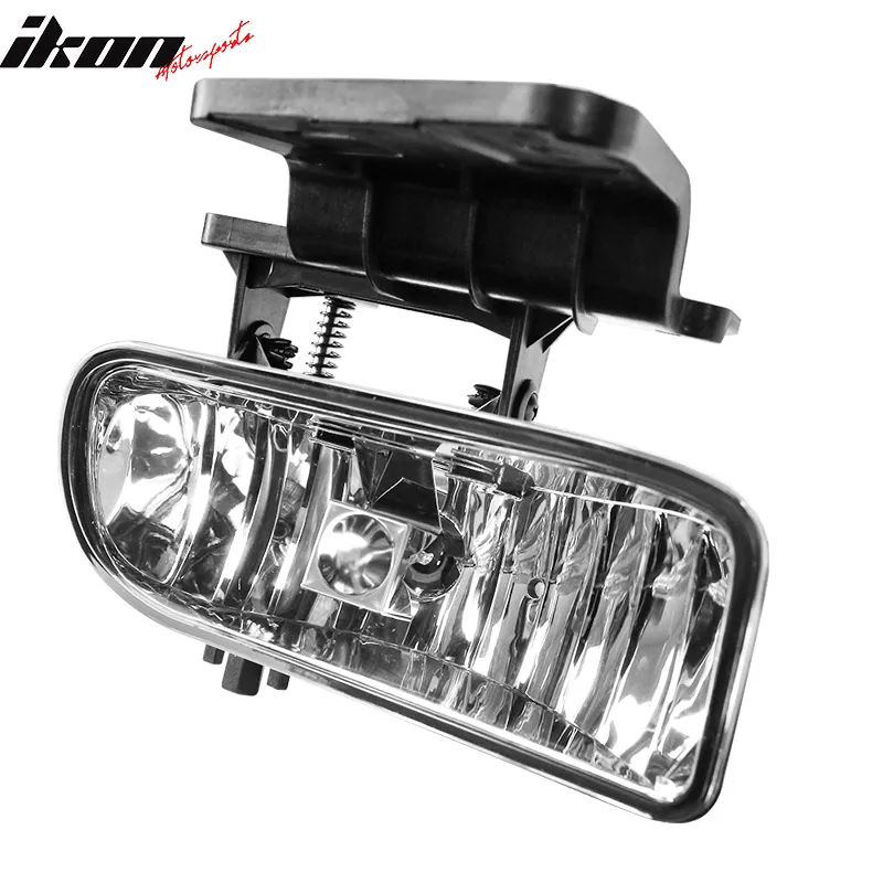 2000-2006 Chevy Suburban Tahoe Front Bumper Fog Lights Lamp Clear Lens