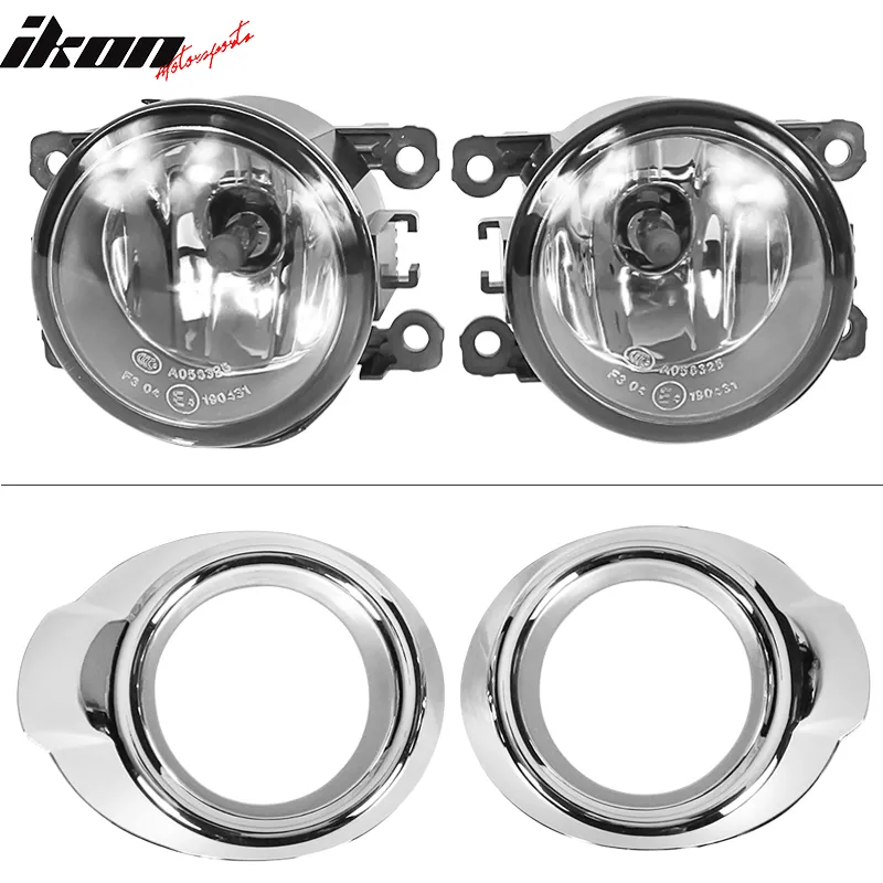 2012-2014 Ford Focus Factory Style Clear Lens Bumper Fog Light ABS