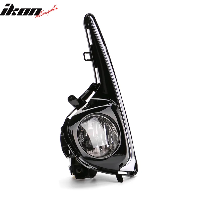 2018-2019 Toyota Yaris OE Style Black Housing Clear Lens Foglights ABS