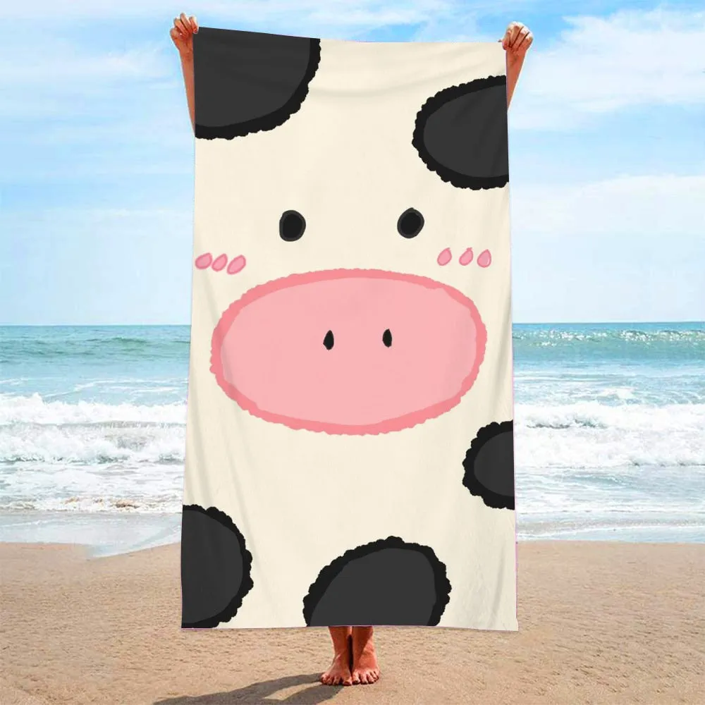 2023 Summer Boho Beach Towel Florid Women Microfiber Quick Dry Bath Towels Beach Cover Sand Free Portable Girl Pink Travel Towel