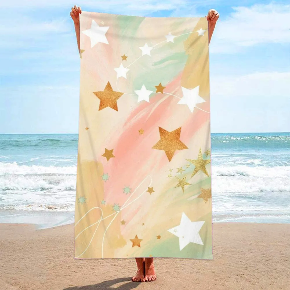 2023 Summer Boho Beach Towel Florid Women Microfiber Quick Dry Bath Towels Beach Cover Sand Free Portable Girl Pink Travel Towel