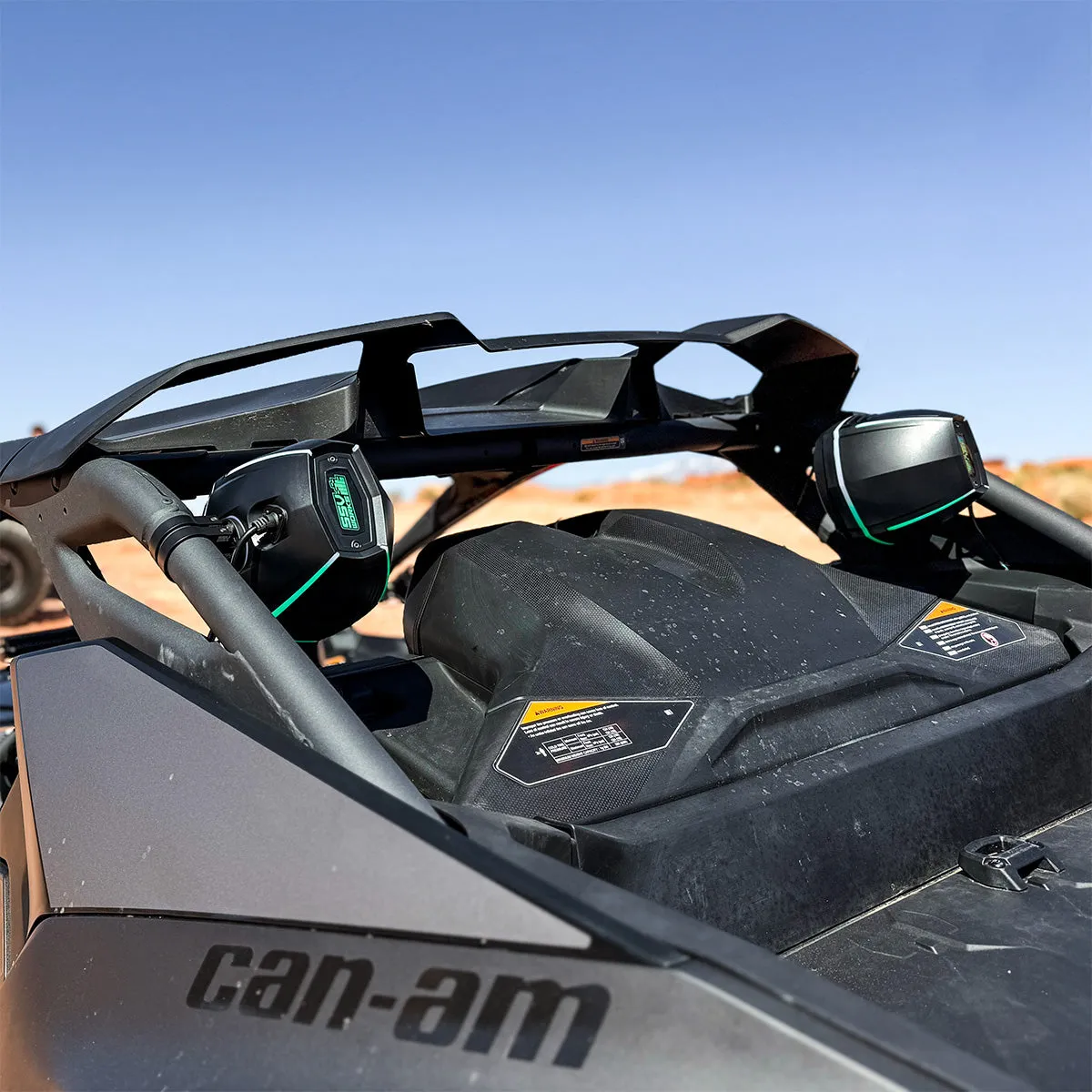 2024-2025 Can-Am® Maverick R, Phase-6 K-Spec 1650watt 6-Speaker Stereo System with Kicker Horns