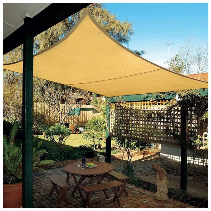 4M X 4M Anti-Uv Sun Shade Sail For Outdoor Garden Rv-130