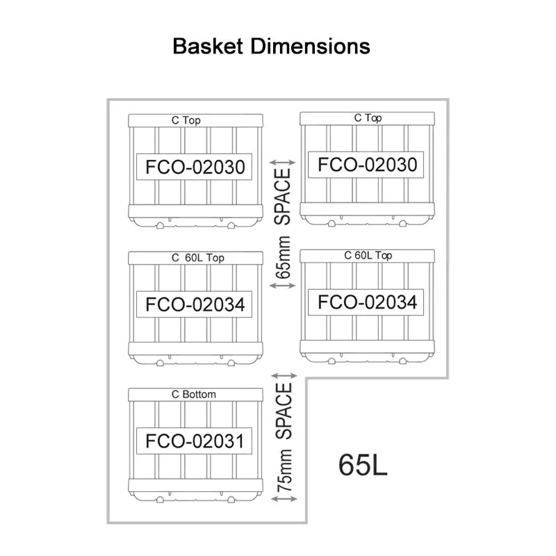 65L Legacy Smart Fridge/Freezer