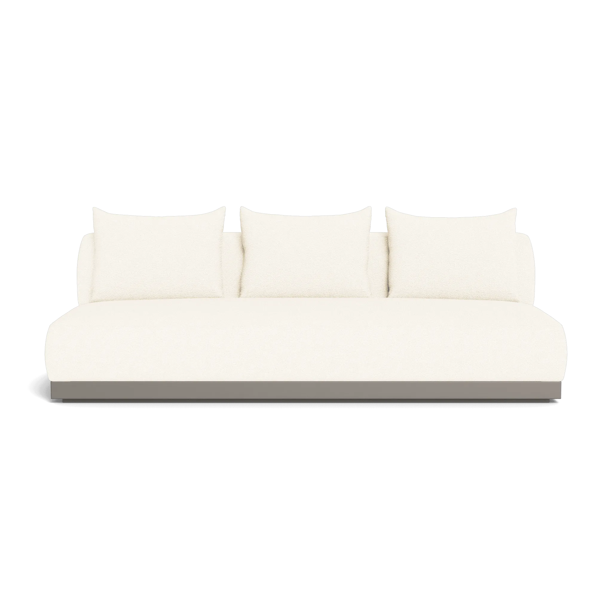 Amalfi 3 Seat Armless Sofa