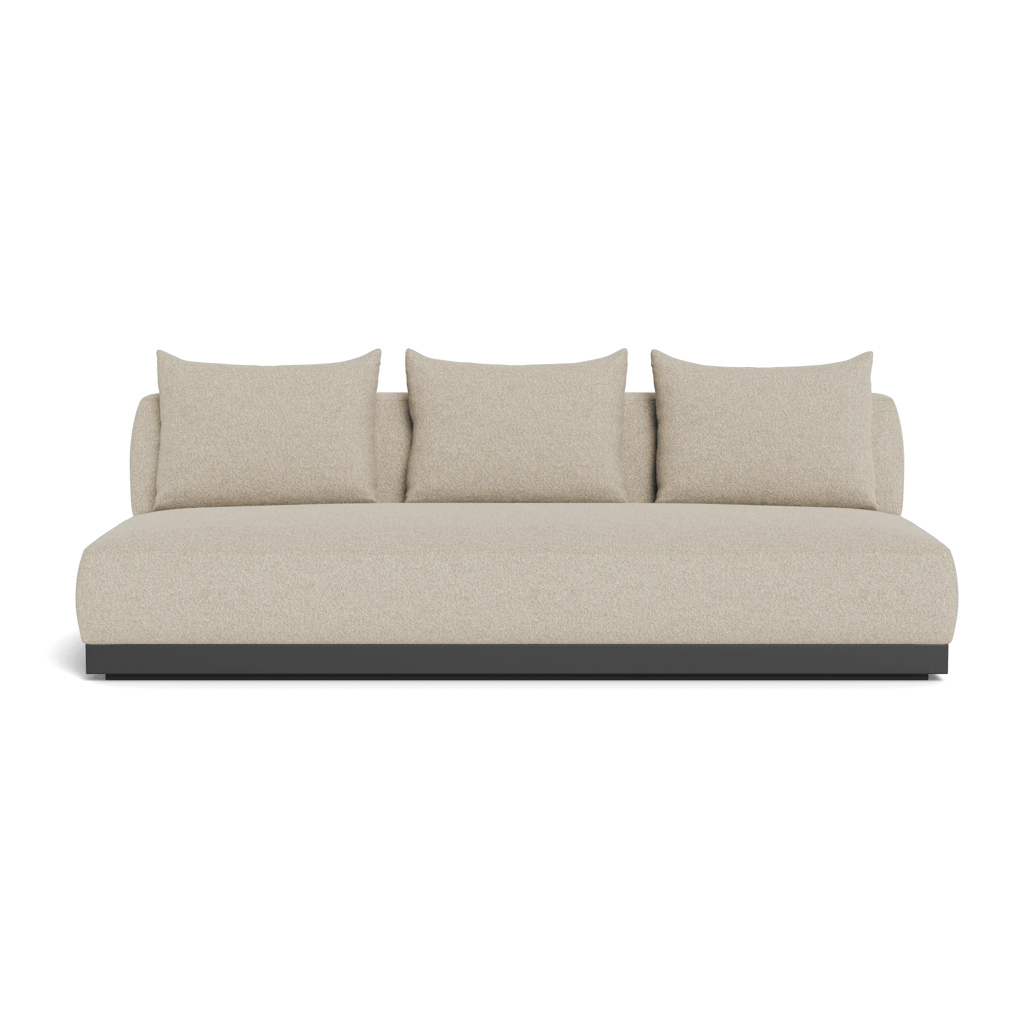 Amalfi 3 Seat Armless Sofa