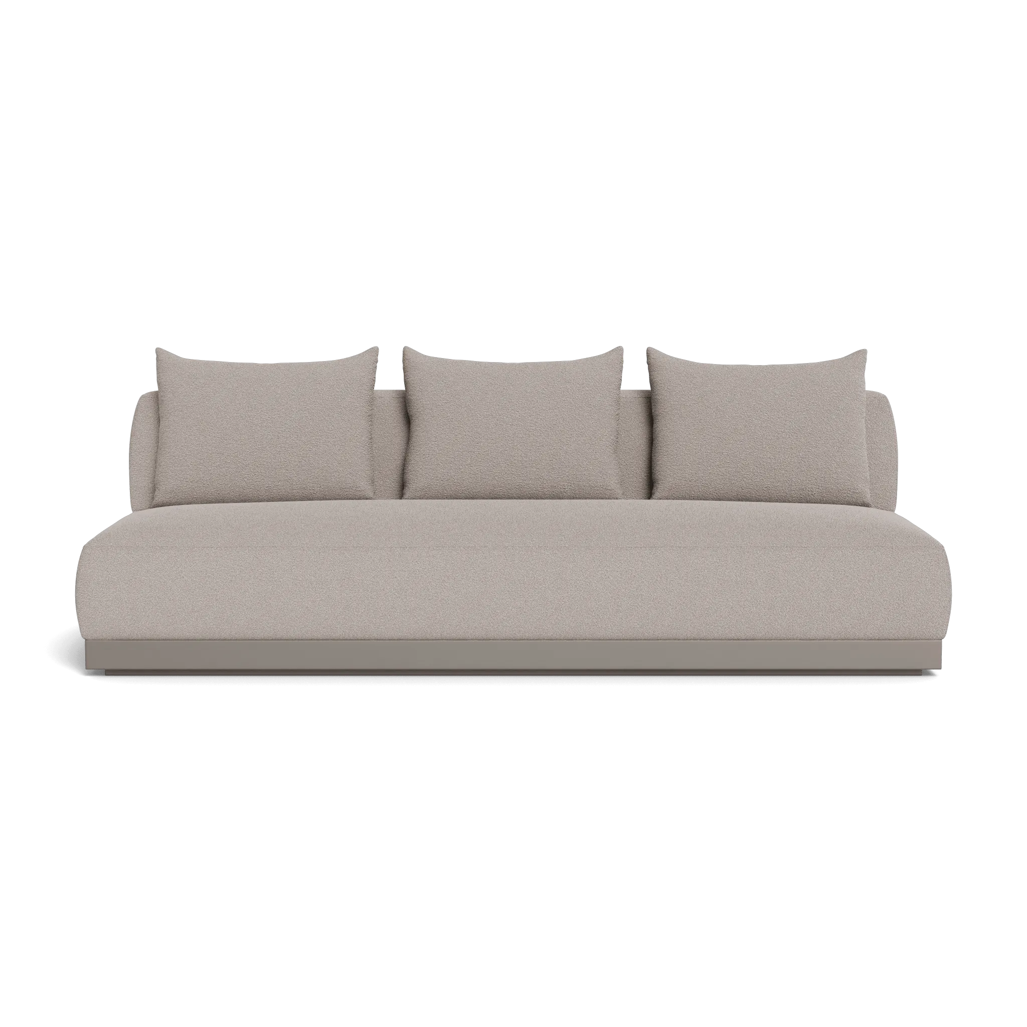 Amalfi 3 Seat Armless Sofa