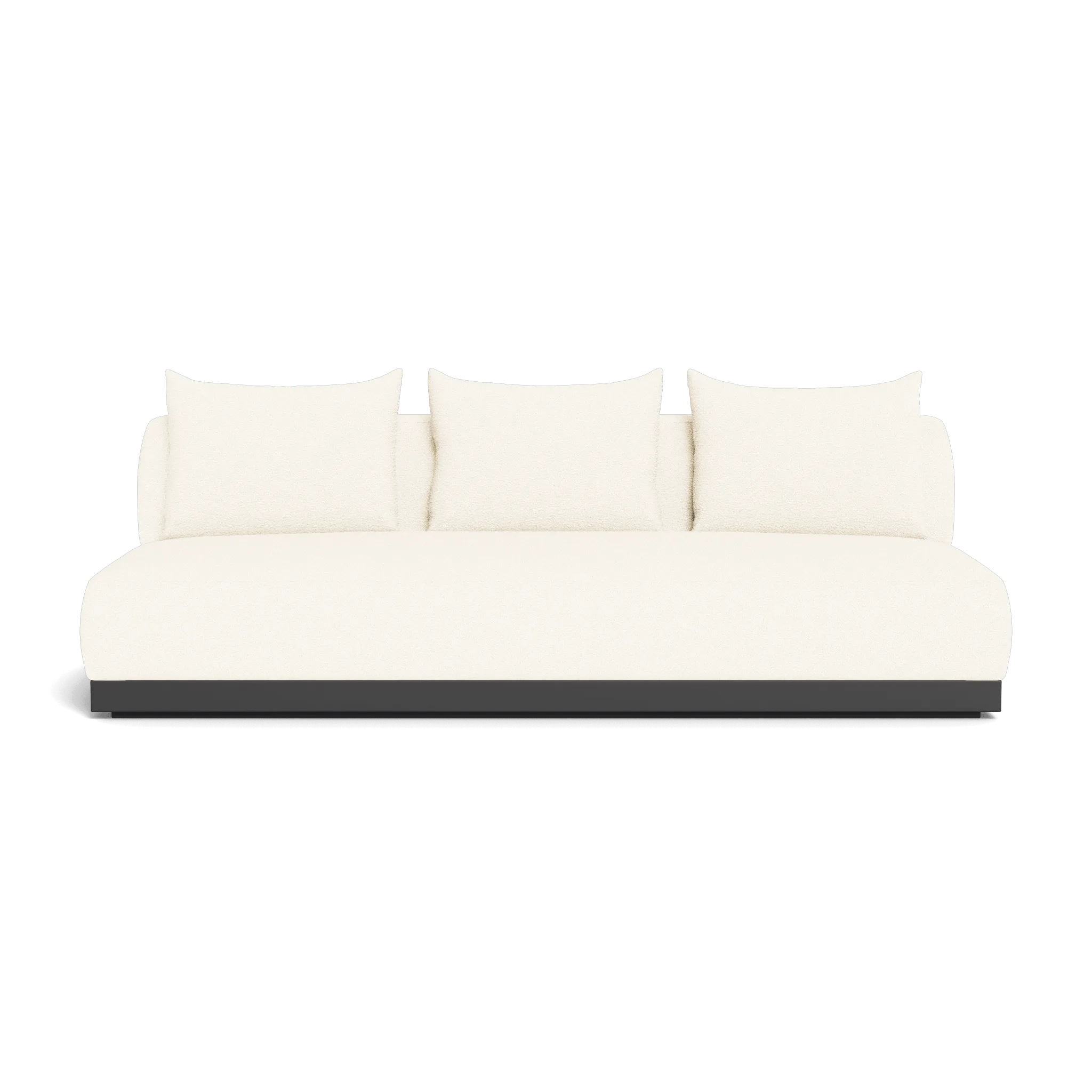 Amalfi 3 Seat Armless Sofa