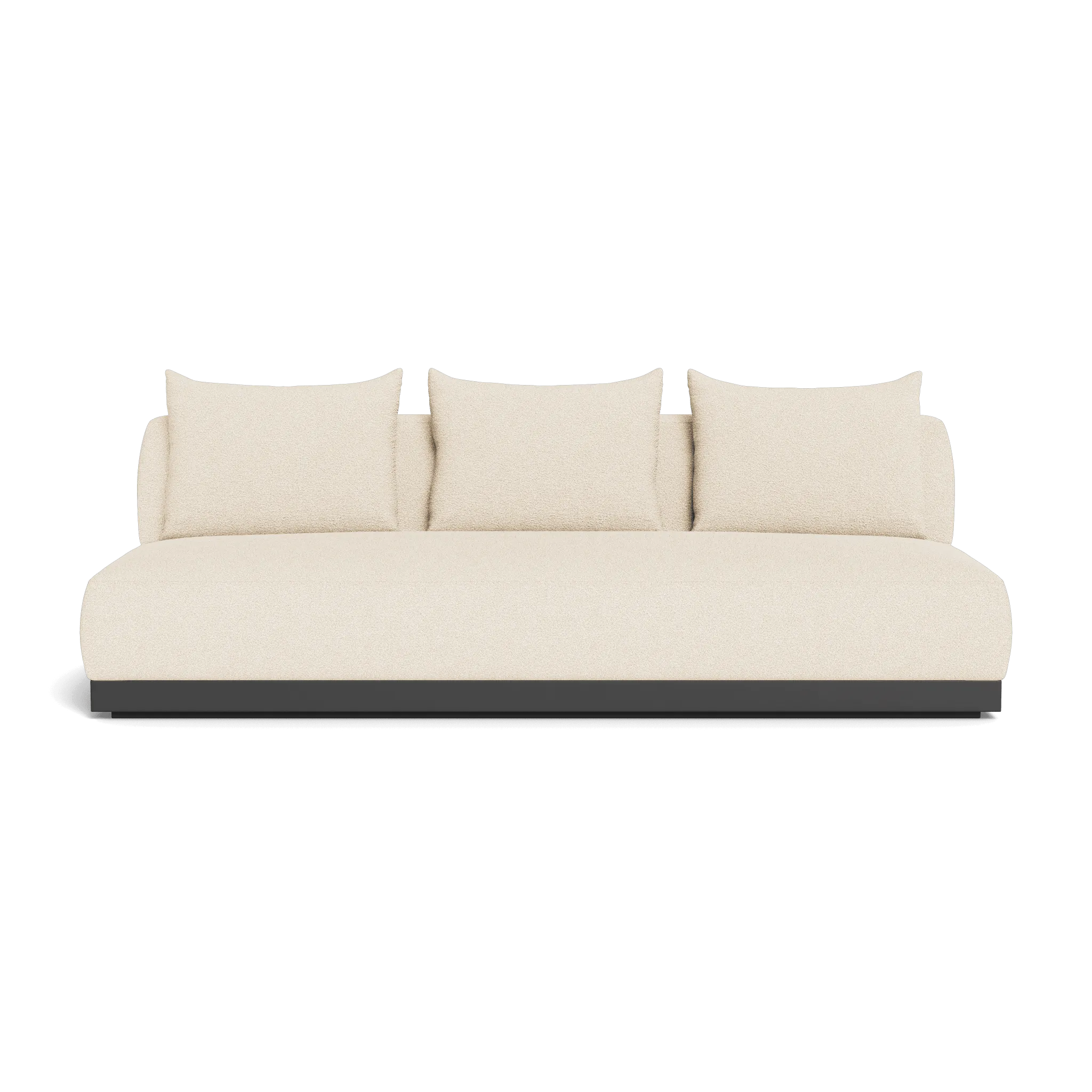 Amalfi 3 Seat Armless Sofa