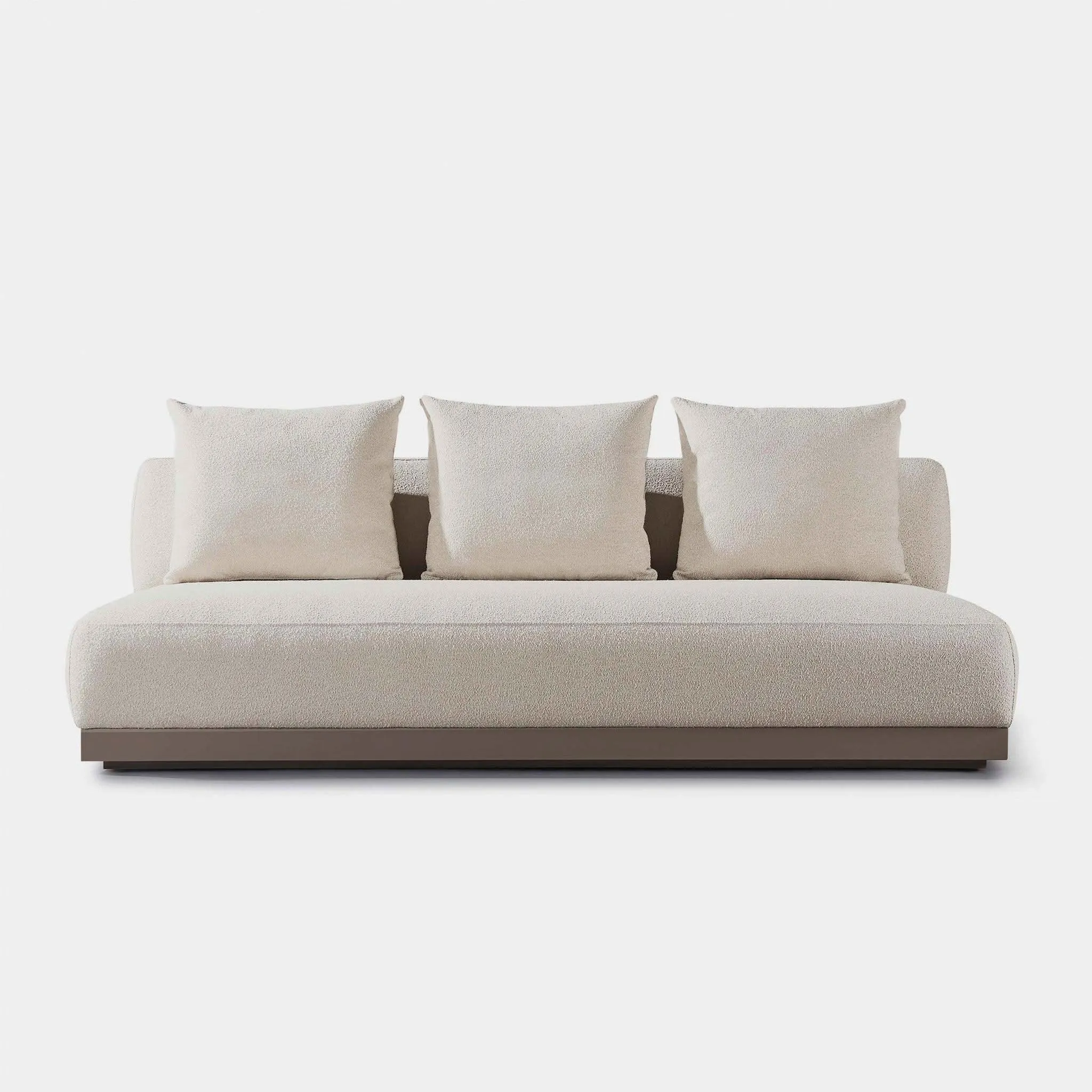 Amalfi 3 Seat Armless Sofa