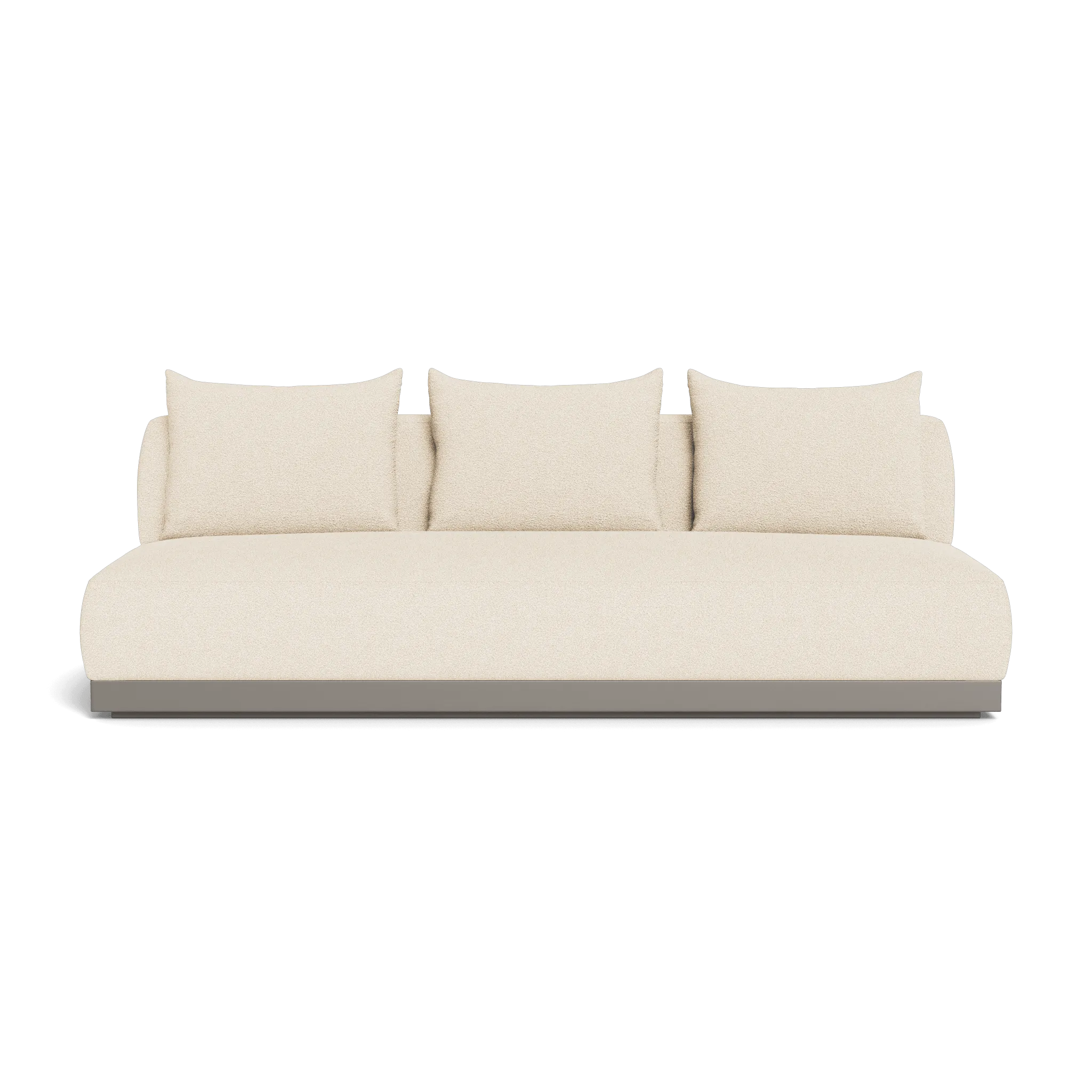 Amalfi 3 Seat Armless Sofa