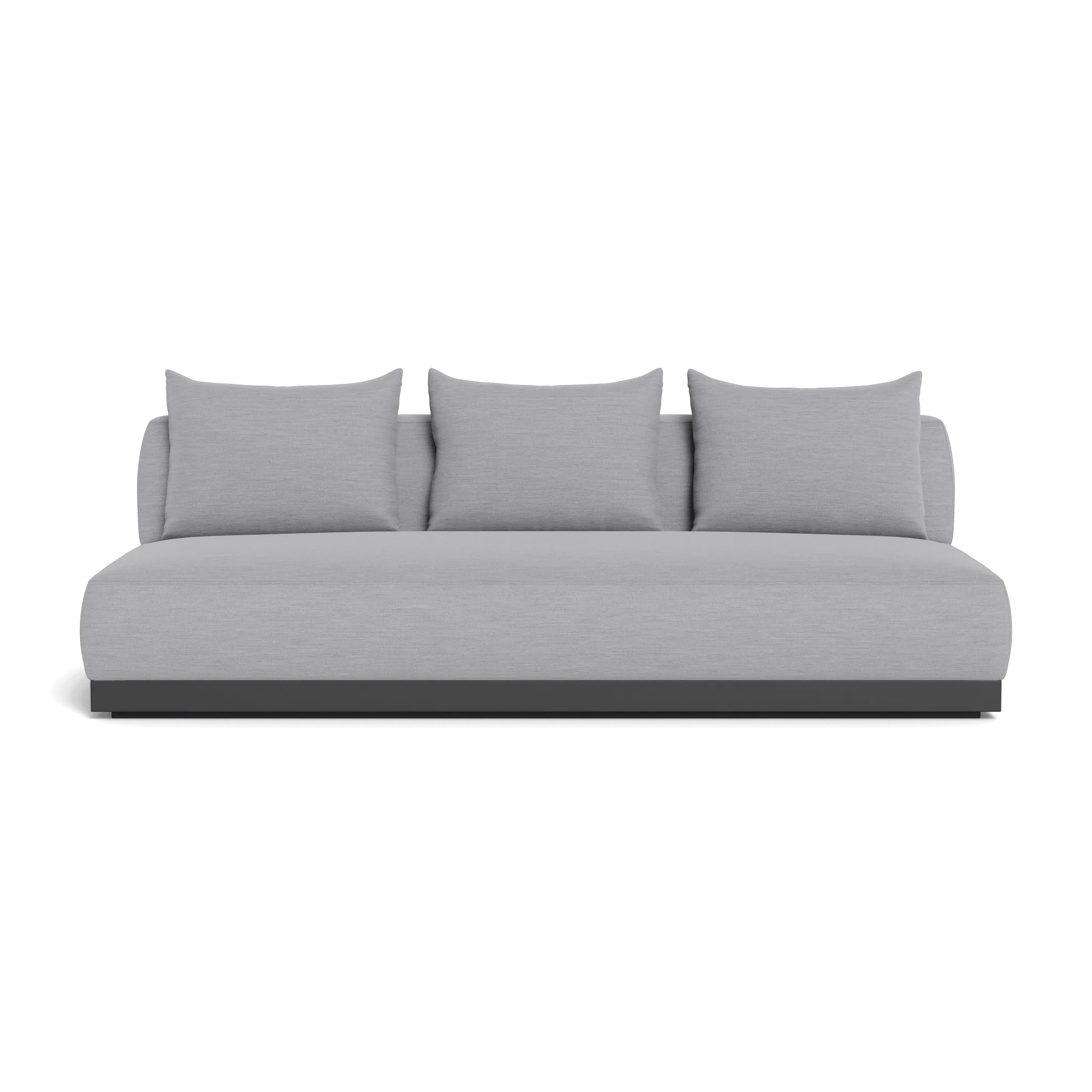 Amalfi 3 Seat Armless Sofa