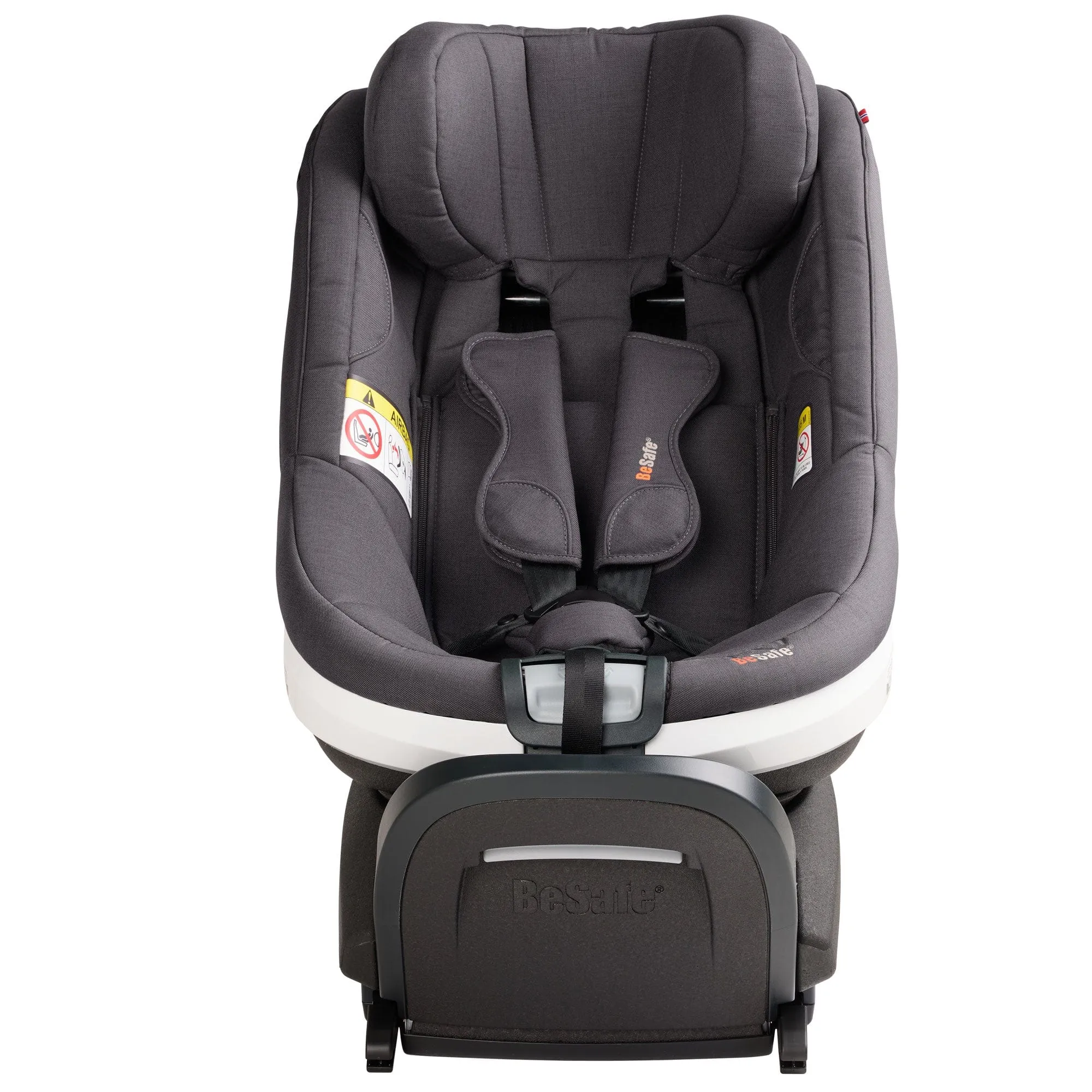 BeSafe Beyond 360 Car Seat & Base in Dark Grey Melange