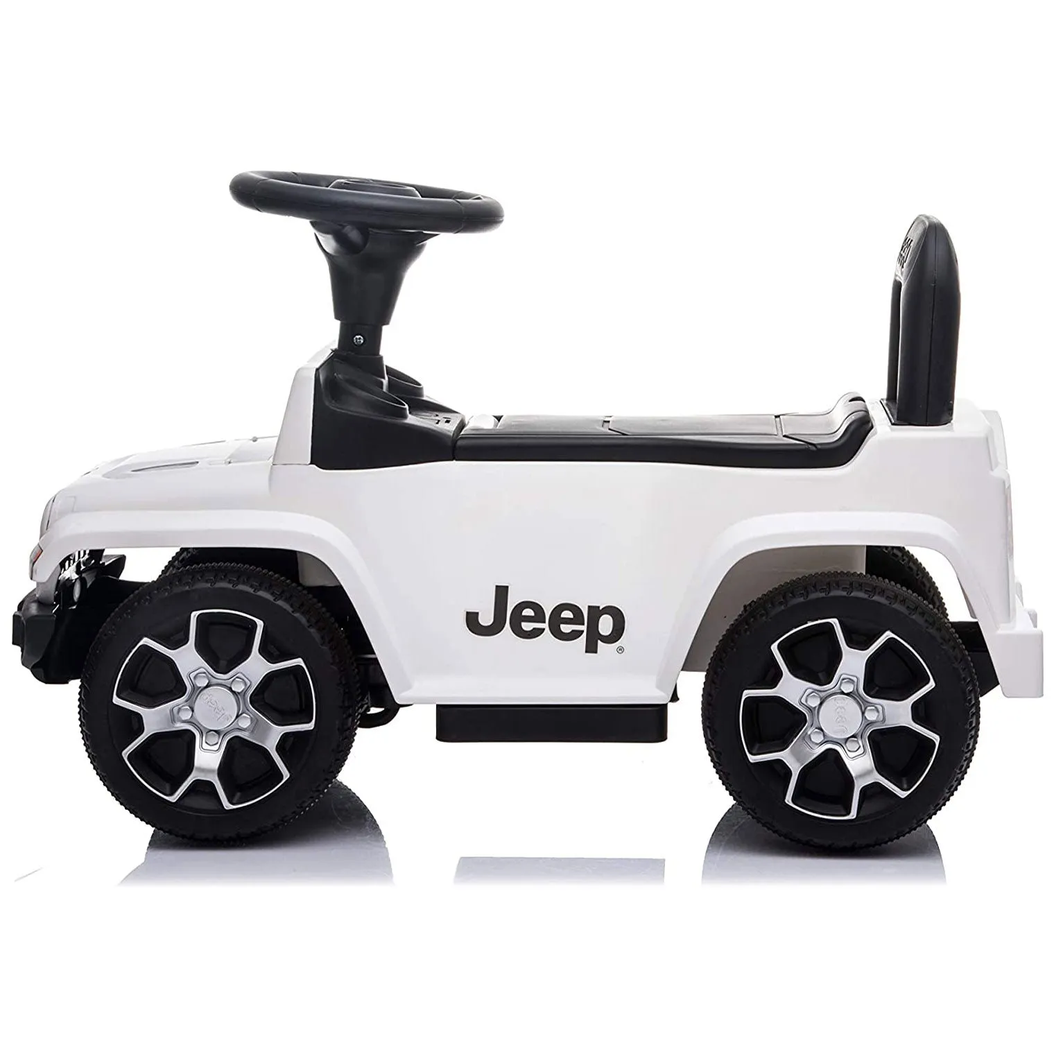 Best Ride On Cars Baby Toddler Jeep Rubicon Push Car Riding Toy Vehicle, White