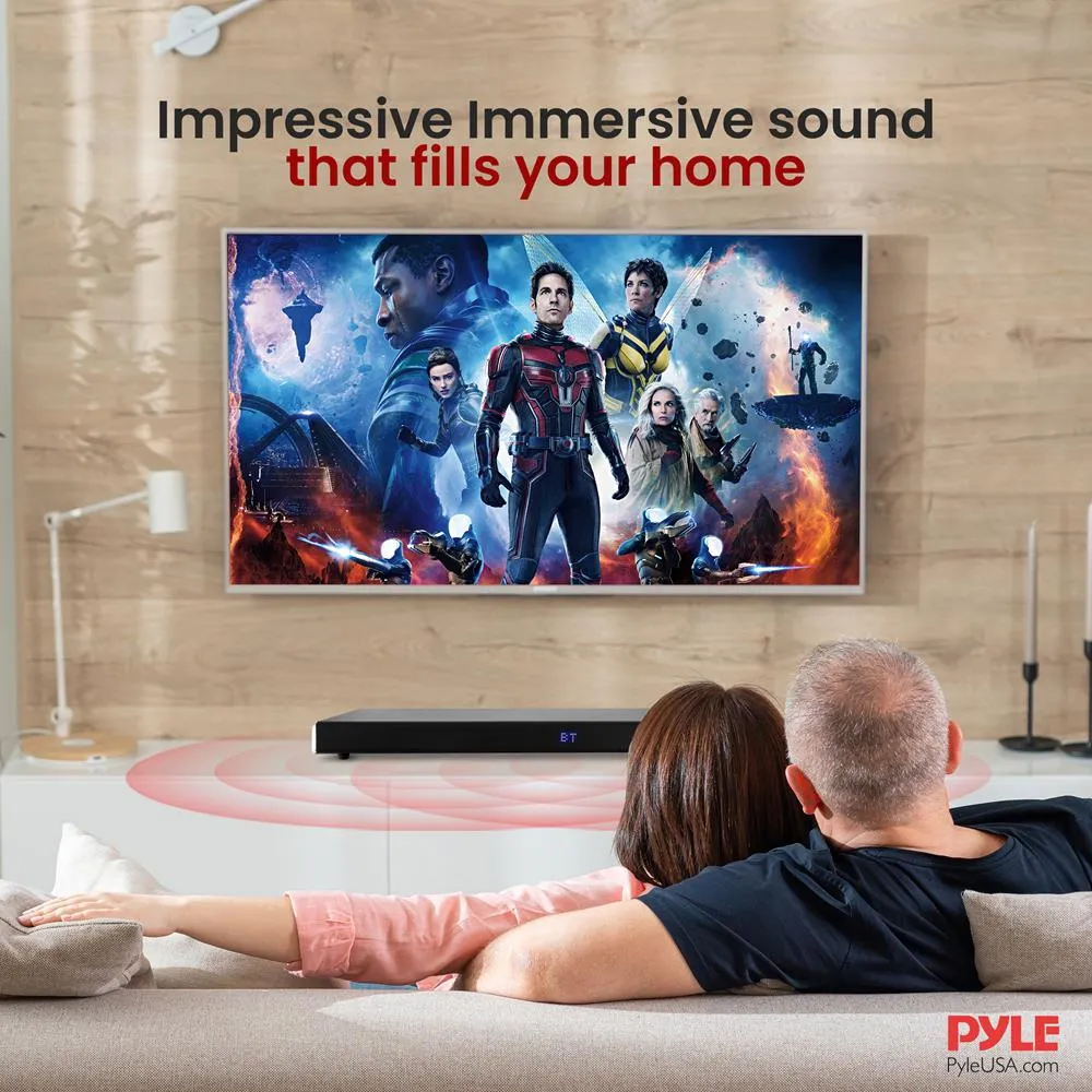 Bluetooth Hd Tabletop Tv Sound Base Soundbar Digital Speaker System, With Hdmi Connection