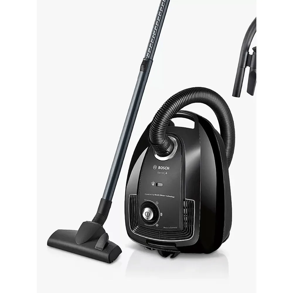 Bosch BGL38BA3GB Serie 4 ProEco 850W Bagged Cylinder Vacuum Cleaner  Black