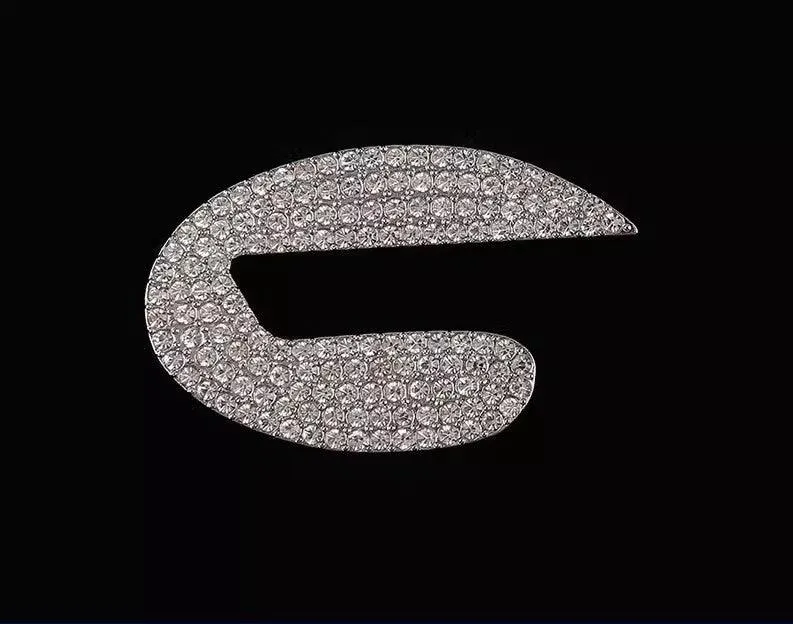 Car Steering Wheel Logo Diamond Decoration Stickers