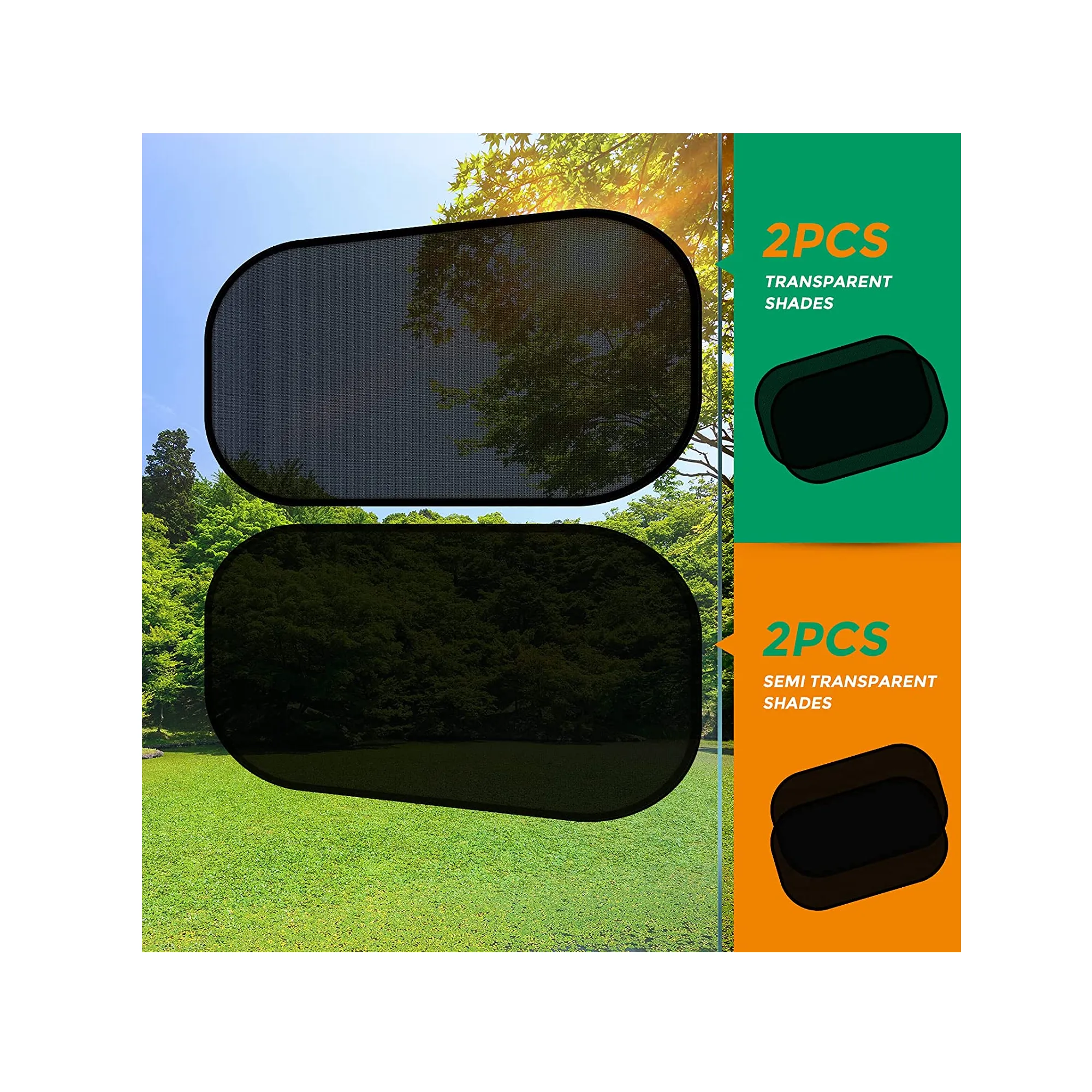 Car Sunshades for Side Window Automobile Interior Sun Protection