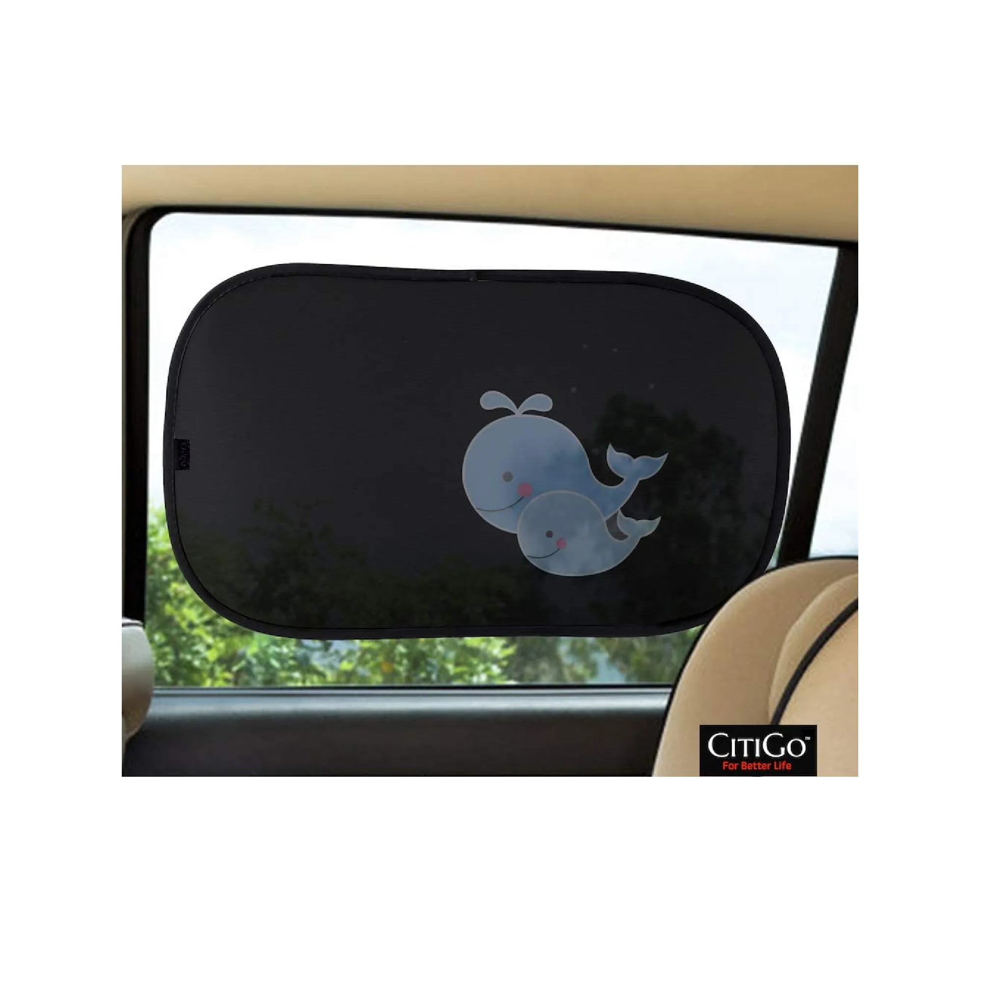 CITIGO Car Window Sunshade | Blocks UV Lighting