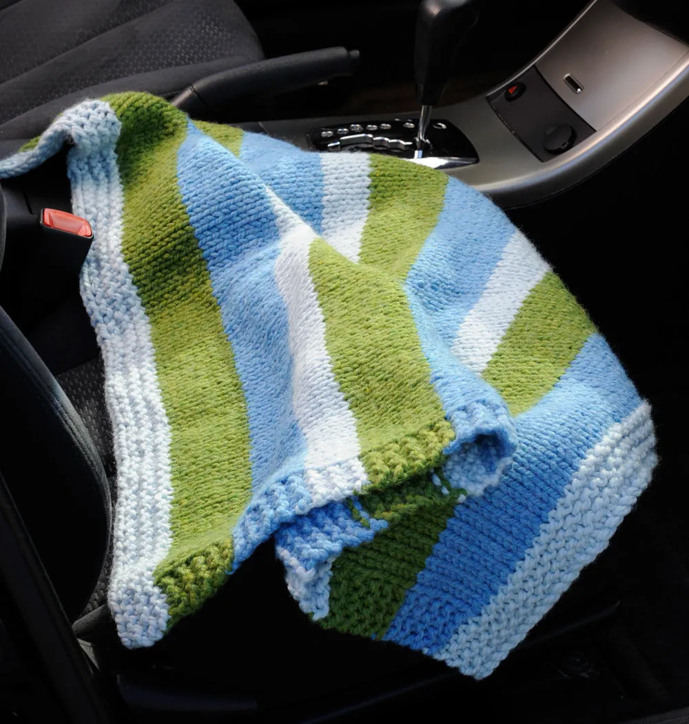 Compact Car Blanket (Knit) - Version 1