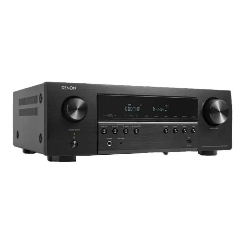 Denon AVR-S670H 5.2 Ch 135W 8K with HEOS Built-in AV Receiver - Black