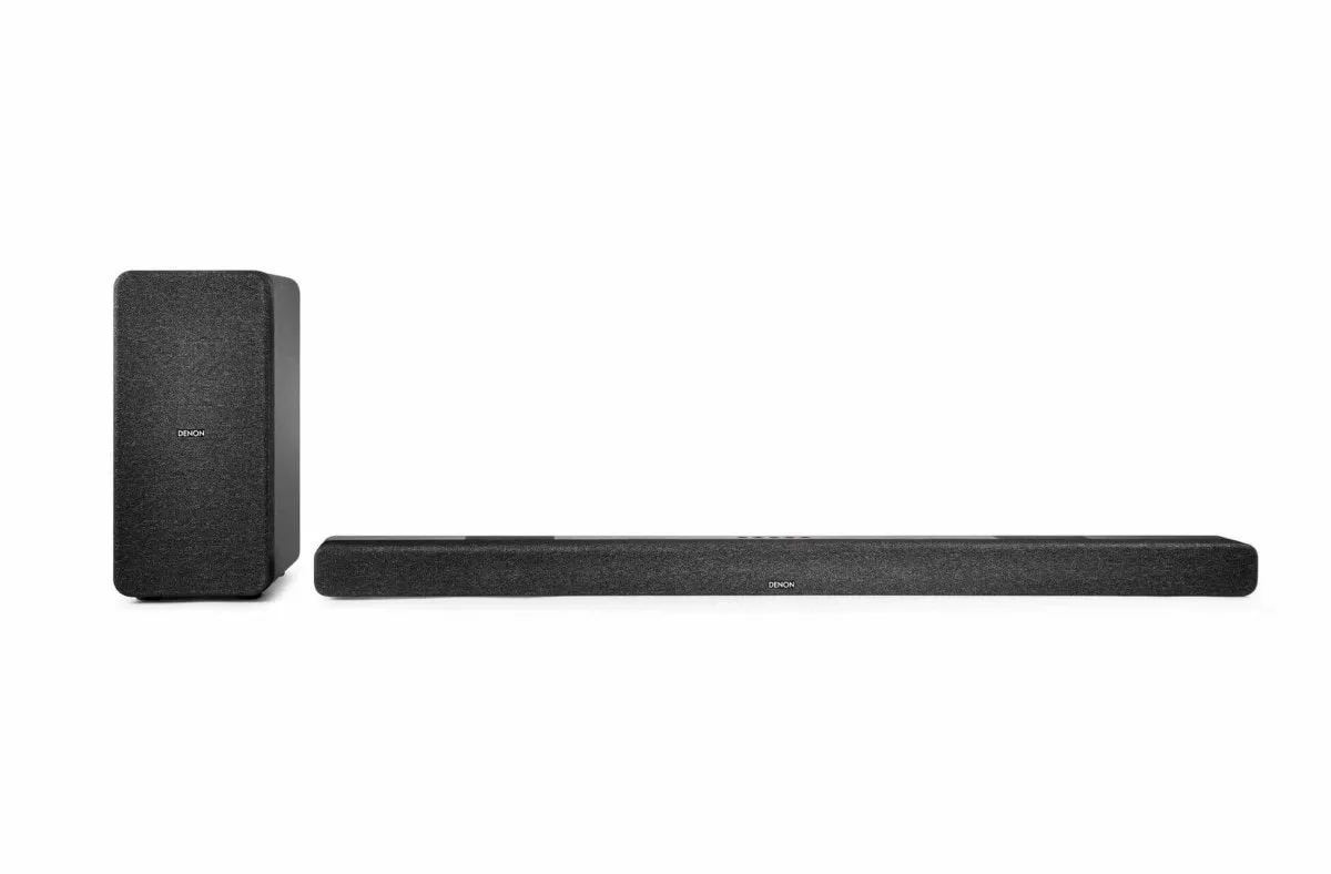 Denon DHTS517 Soundbar System with Dolby Atmos 3.1.2 3D Surround Sound and Wireless Subwoofer