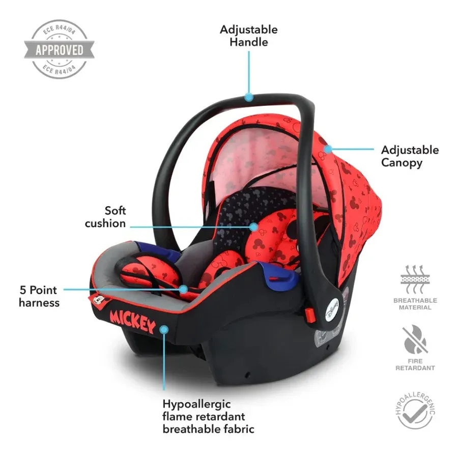 Disney Mickey Mouse Baby Car Seat / Baby Carrier (Upto 13kg)