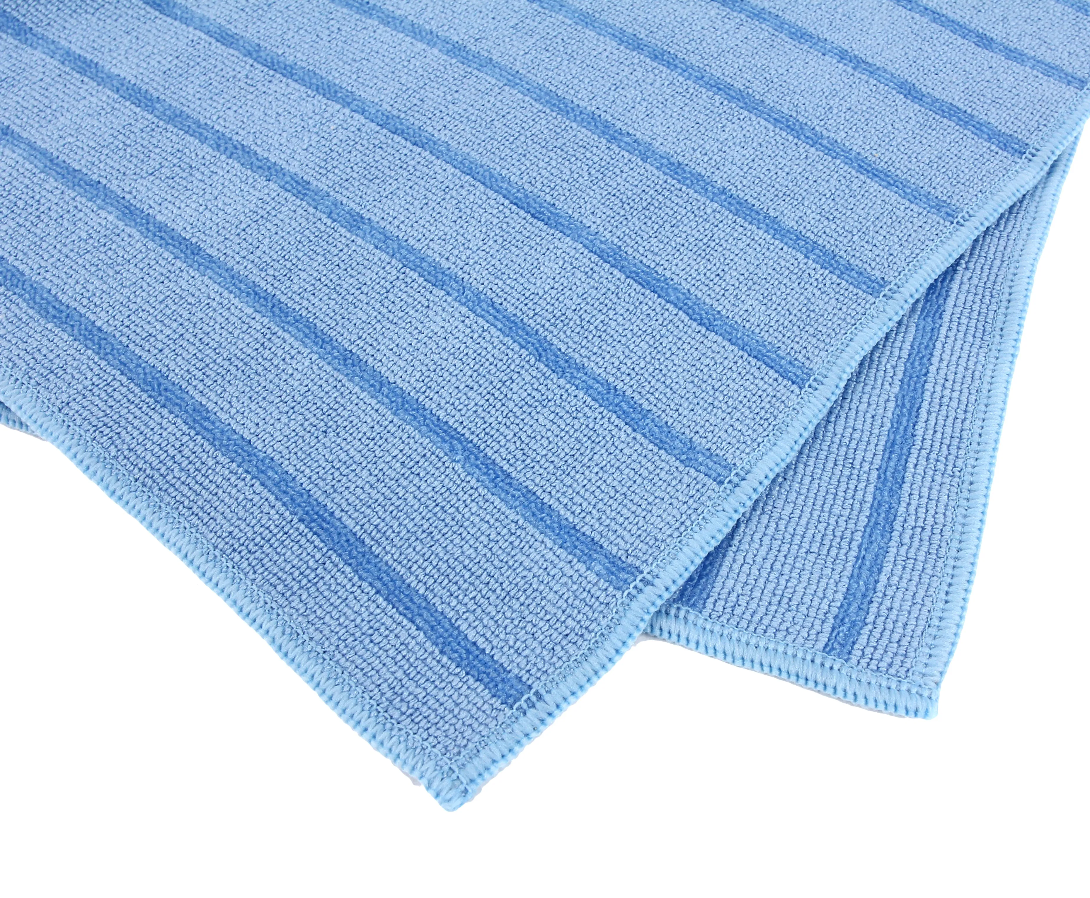 DRI Microfiber Utility Cloth with Scrubbing Strips, Set of 6(Blue)