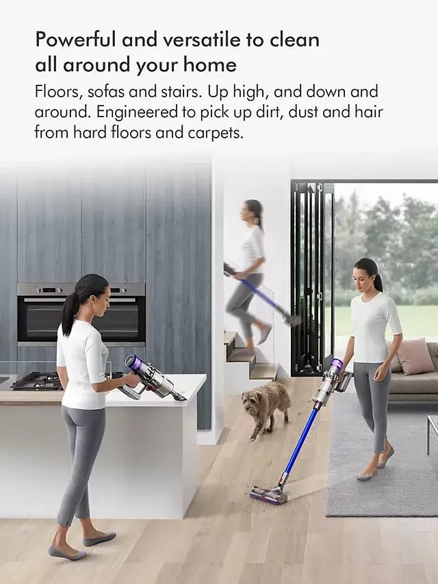 Dyson V11 TotalClean Cordless Vacuum Cleaner - Up to 60 Minutes Run Time - Nickel/Black