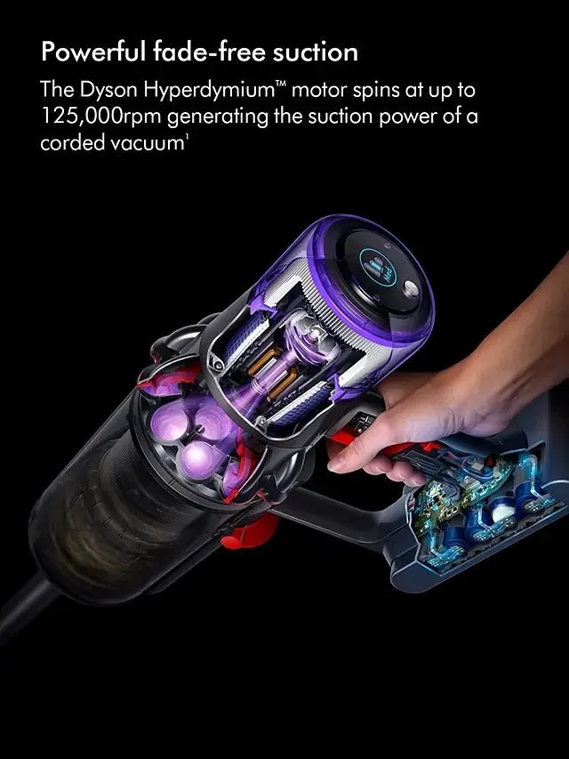 Dyson V11 TotalClean Cordless Vacuum Cleaner - Up to 60 Minutes Run Time - Nickel/Black