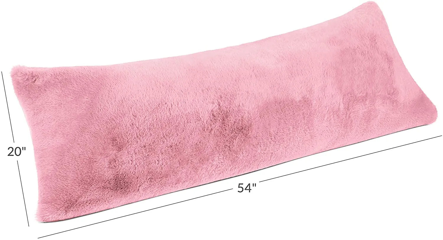 Full Body Pillow with Shredded Memory Foam 20x54