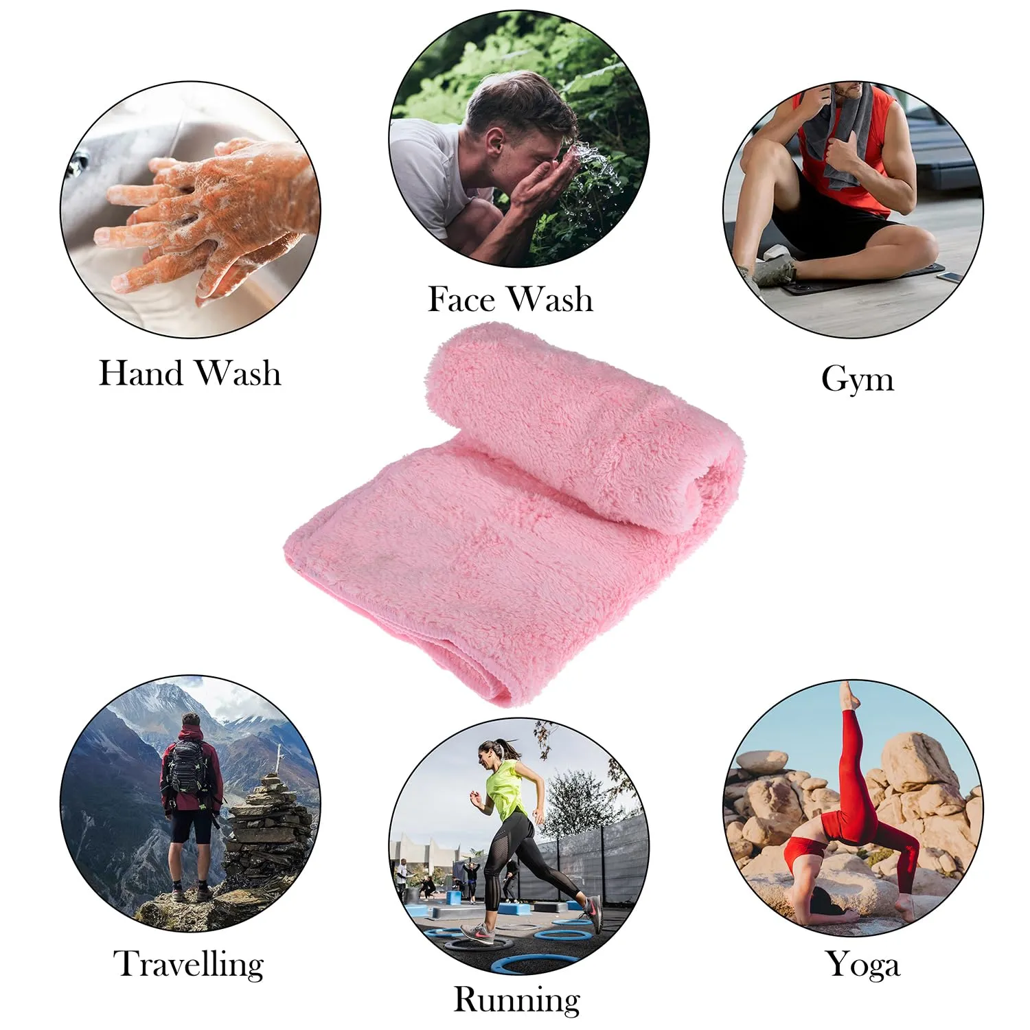 Heart Home Cleaning Towel | Reusable Cleaning Cloths for Kitchen | Duster Towel for Home Cleaning | 350 GSM Cleaning Cloth Towel for Car | Bike | 30x60 | Pack of 2 | Multi