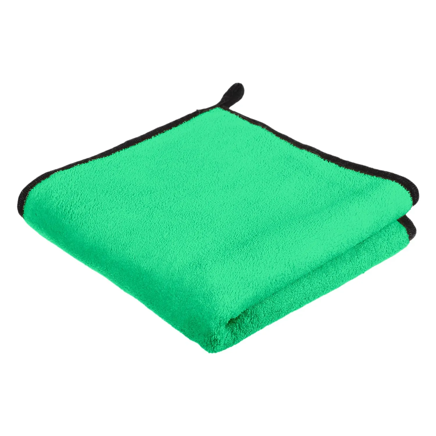 Heart Home Cleaning Towel | Reusable Cleaning Cloths for Kitchen | Duster Towel for Home Cleaning | 400 GSM Cleaning Cloth Towel with Hanging Loop | 40x60 | Green