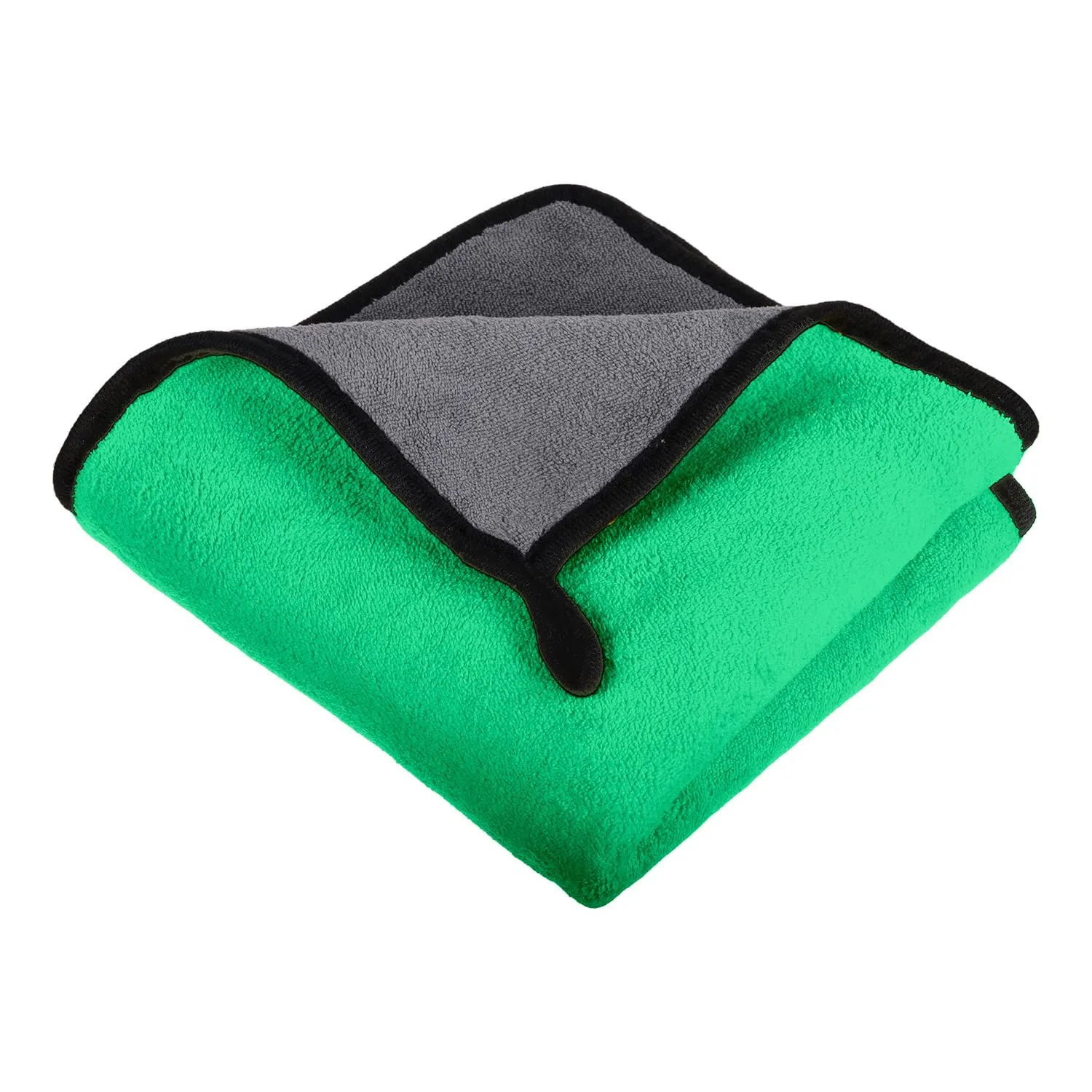 Heart Home Cleaning Towel | Reusable Cleaning Cloths for Kitchen | Duster Towel for Home Cleaning | 400 GSM Cleaning Cloth Towel with Hanging Loop | 40x60 | Green