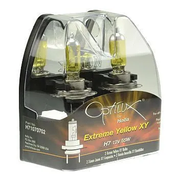 Hella Optilux Extreme XY Yellow Bulbs