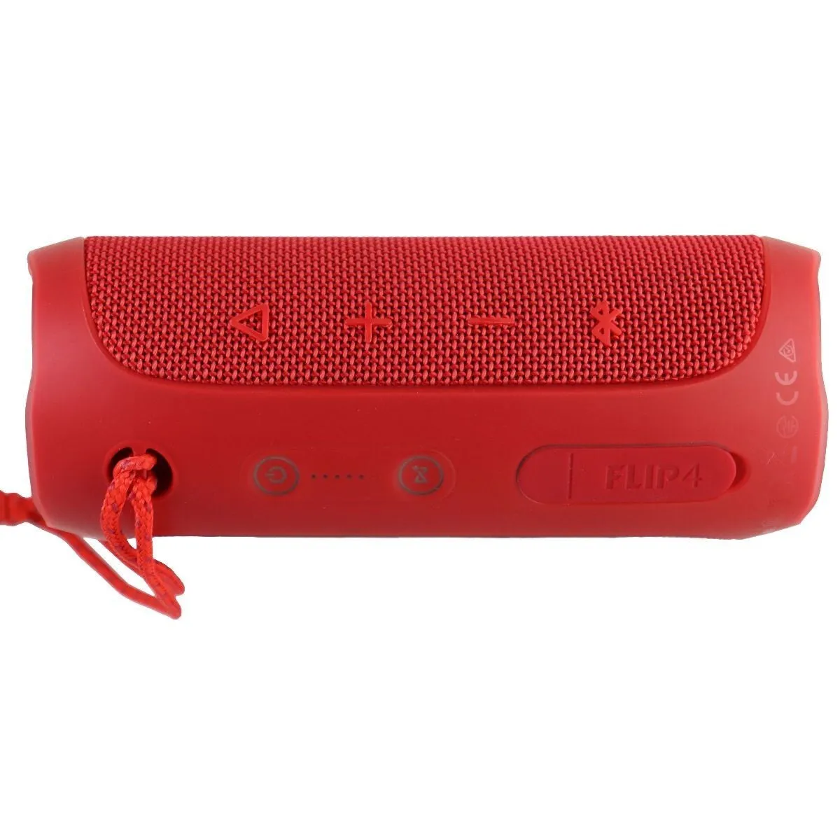 JBL Flip 4 Rechargeable Waterproof and Portable Bluetooth Speaker (Red)