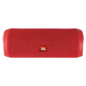 JBL Flip 4 Rechargeable Waterproof and Portable Bluetooth Speaker (Red)