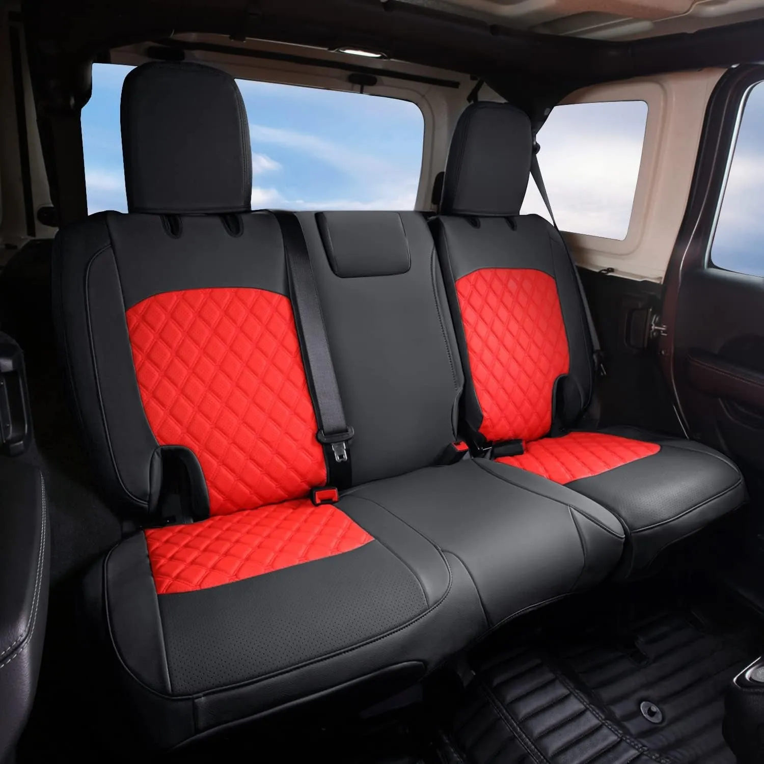 Jeep Wrangler  Seat Covers Custom Fit for 2007-2024 Style #2