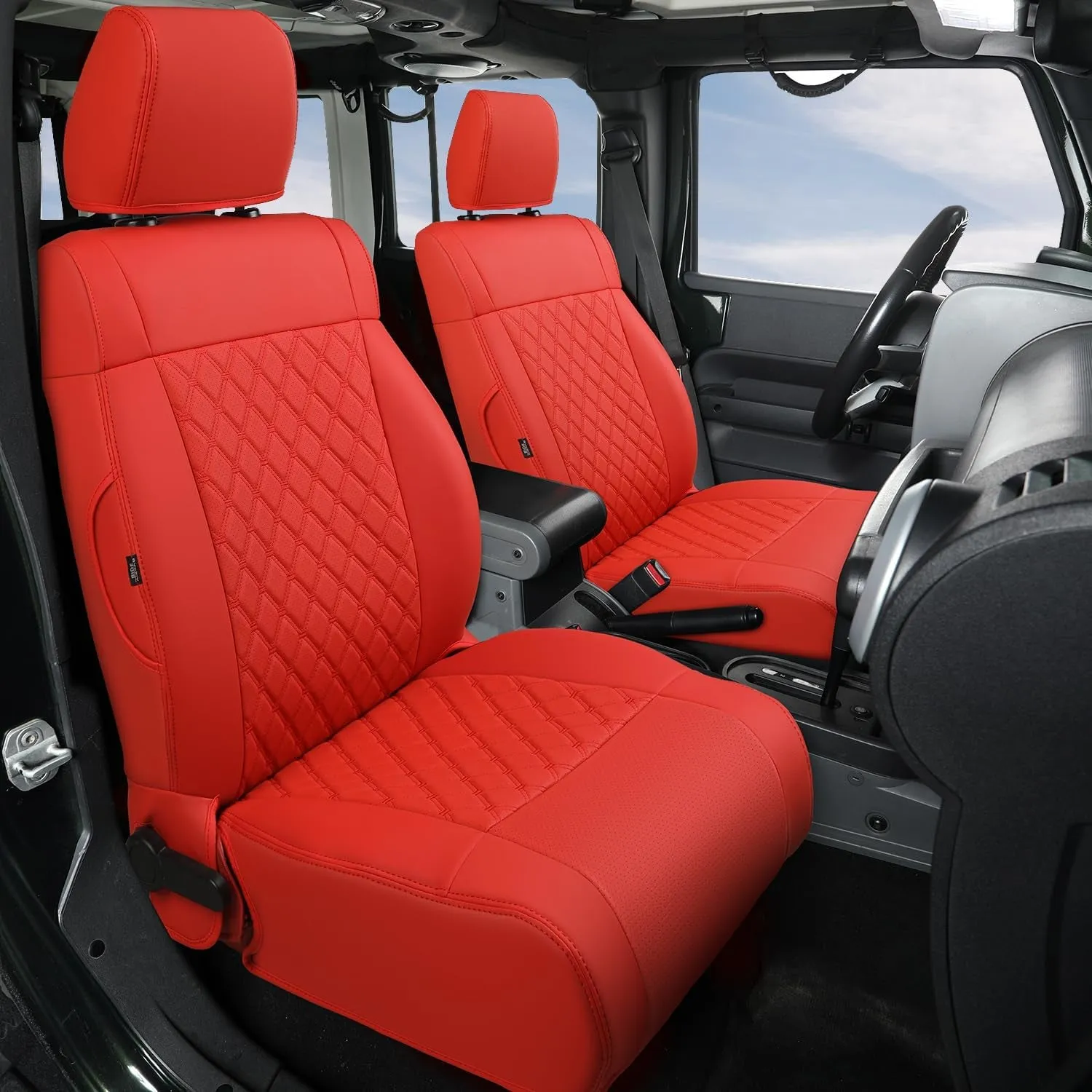 Jeep Wrangler  Seat Covers Custom Fit for 2007-2024 Style #2