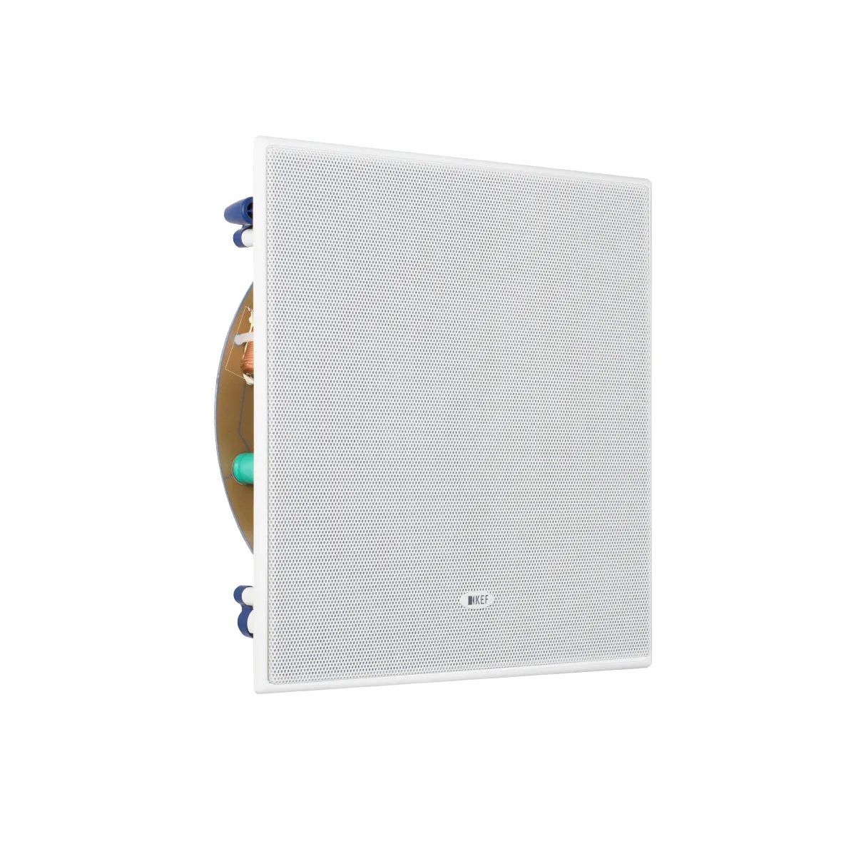 KEF Ci200QSb-THX Extreme In-Wall or In-Ceiling Subwoofer THX Ultra2 - Select2 - White - Pair