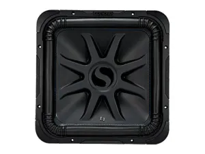 Kicker 44L7S152 15" 2000W Dual-2-Ohm Car Audio Subwoofer/Sub Solobaric L7S