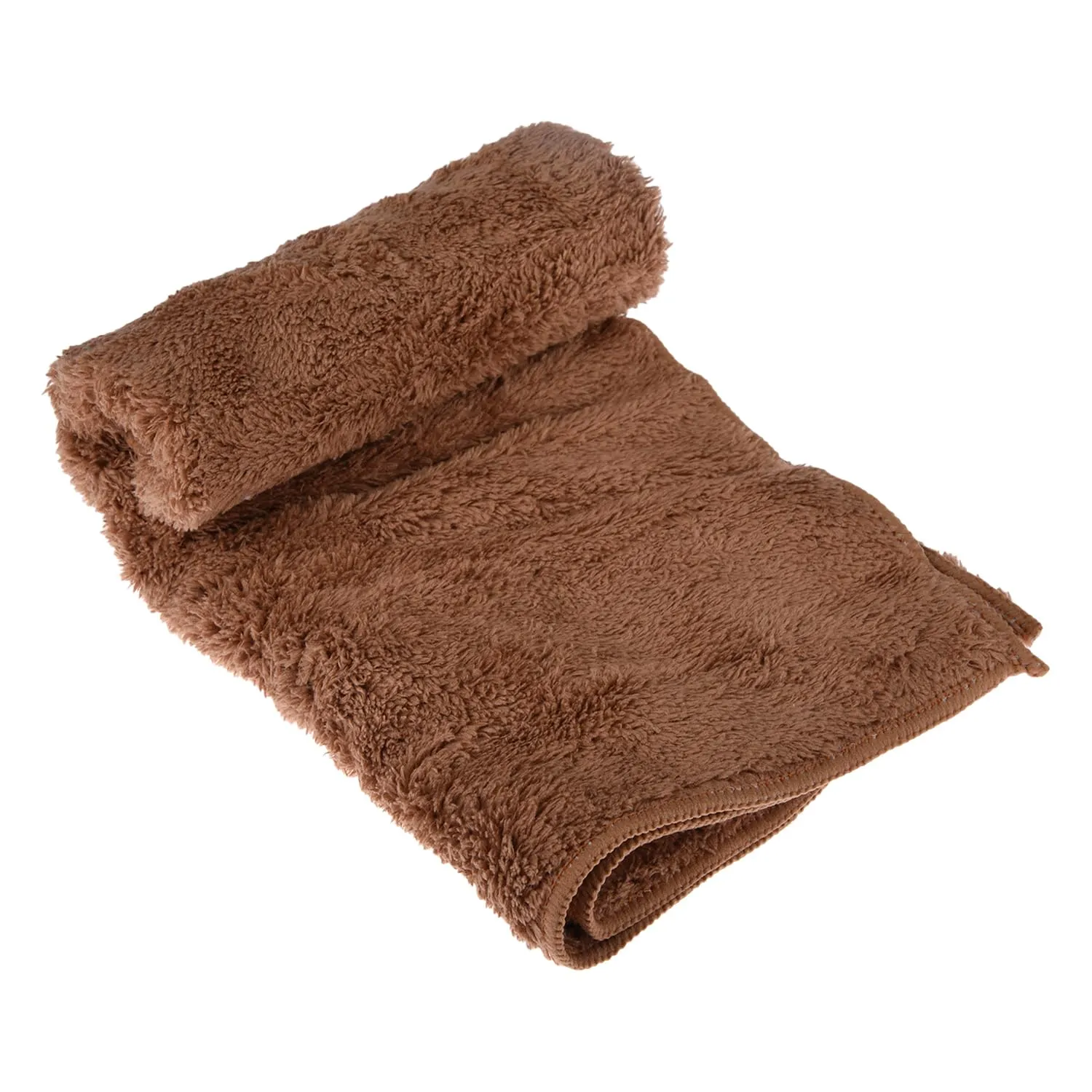 Kuber Industries Cleaning Towel | Reusable Cleaning Cloths for Kitchen | Duster Towel for Home Cleaning | 350 GSM Cleaning Cloth Towel for Car | Bike | 30x60 | Pack of 3 | Brown