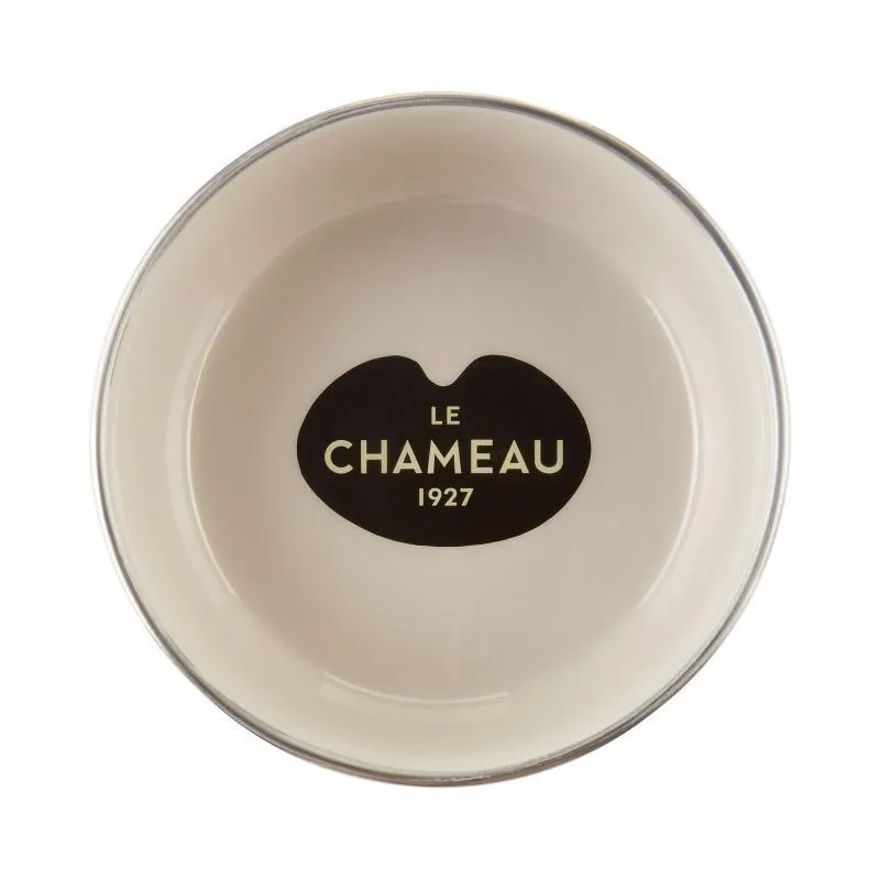 Le Chameau Stainless Steel Dog Bowl (Medium) - Gris Ardoise