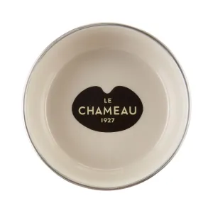 Le Chameau Stainless Steel Dog Bowl (Medium) - Gris Ardoise