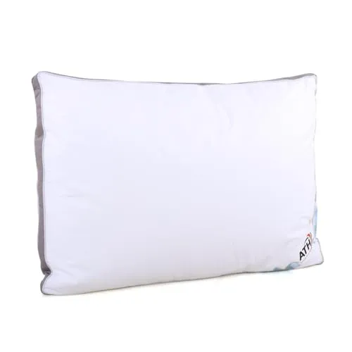 Lexia Microfiber Plush Pillow | Soft Comfortable Neck Support | Anti Bacterial | Adjustable Zipper,17x27inch