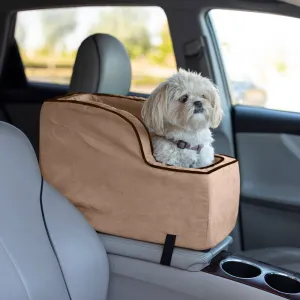 luxury console car seat - buckskin beige (large)