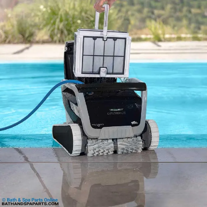 Maytronics Dolphin Explorer E70 Robotic Pool Cleaner (99996712-XP)